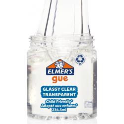 Elmers Gue kant-en-klare slijm | glazig heldere slijm | geweldig om met extra ingrediënten te mengen | 236,5 m